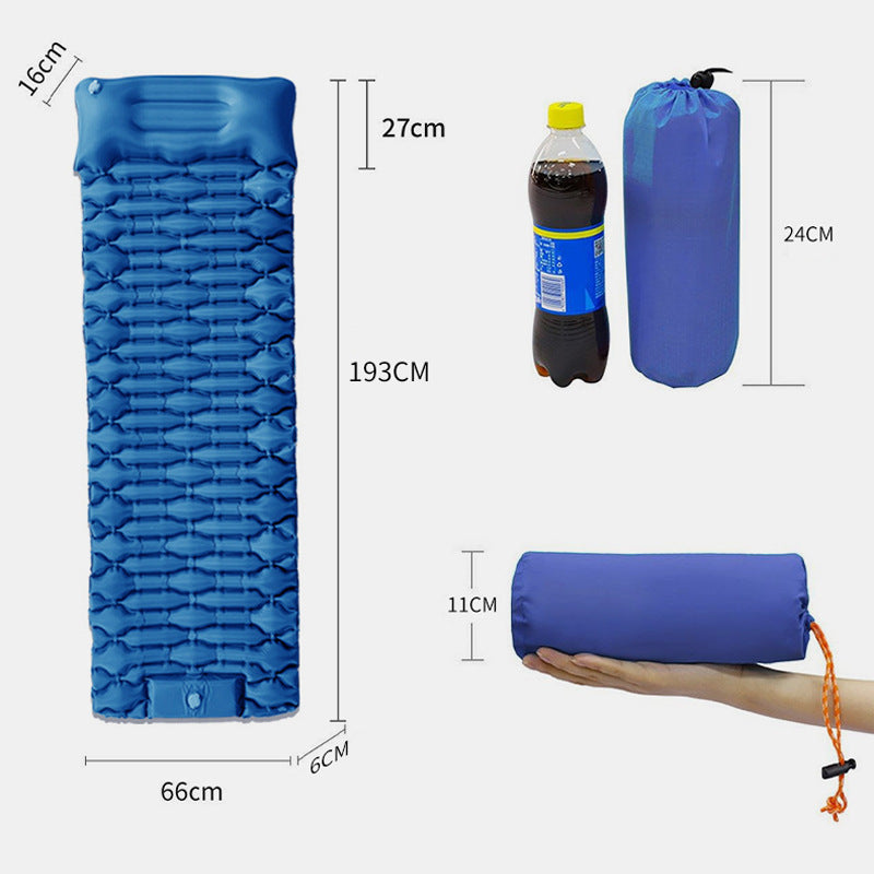 Outdoor Foot Pump Automatic Inflatable Sleeping Mat