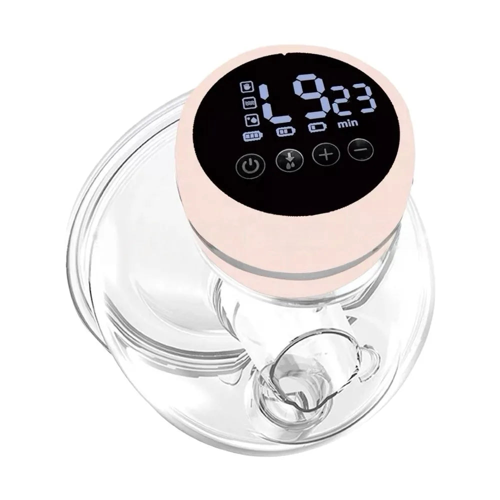 180ML Capacity Electric Breast Pump High Suction Massage Painless Hands Free Breast Pump Intelligent Integrated