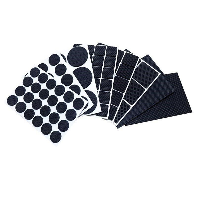 Anti-vibration non-slip table foot mat