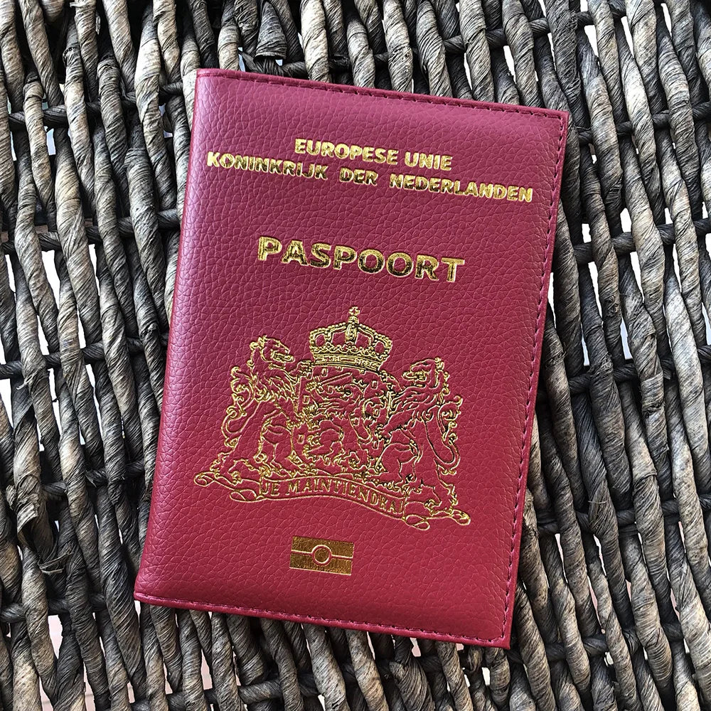 Travel Essentials Nederland Passport Cover Netherlands Passport Cover for documents Passport Nederlanden Paspoorthoesj