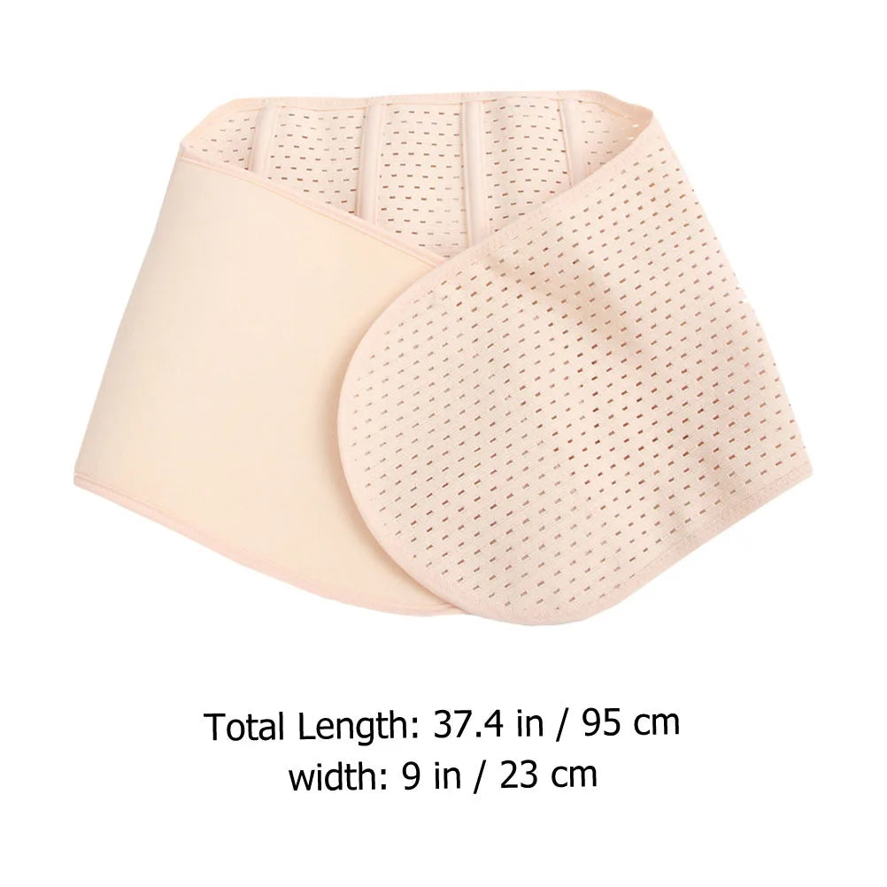 Women Postpartum Girdles Belly Band with Firm Compression Support Recovery Wrap for After Birth Use Flesh Colour Lightweight
