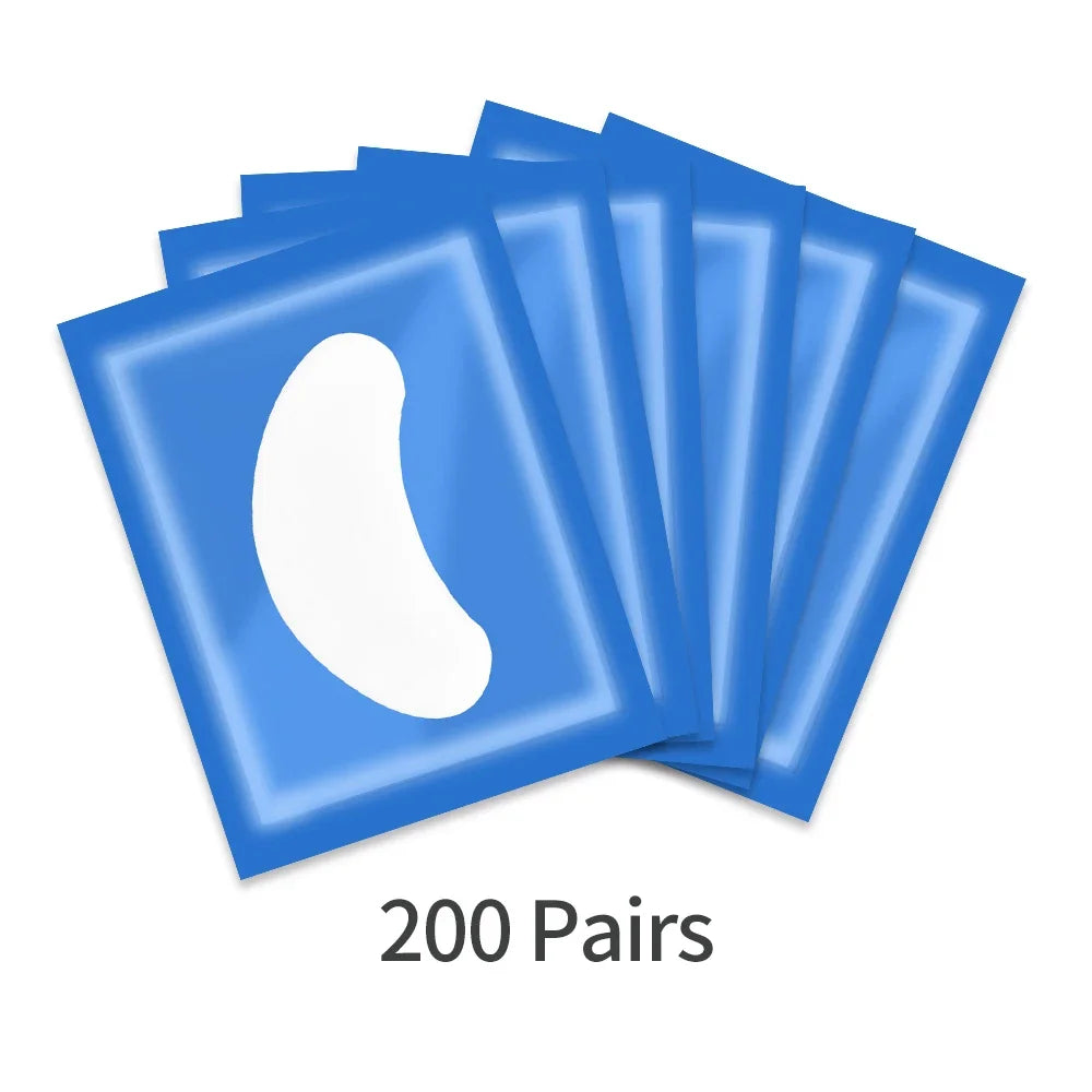 200/300/400 Pairs Hydrogel Eyelash Patches for Extension Lash Lift Makeup Under Gel Eye Patches Pads Eyelash Extension Patch