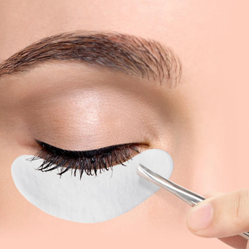 100pr/lot eye patches eyelash extension under eyelashes fake lashes stickers lash extension supplies patches for building eyelid