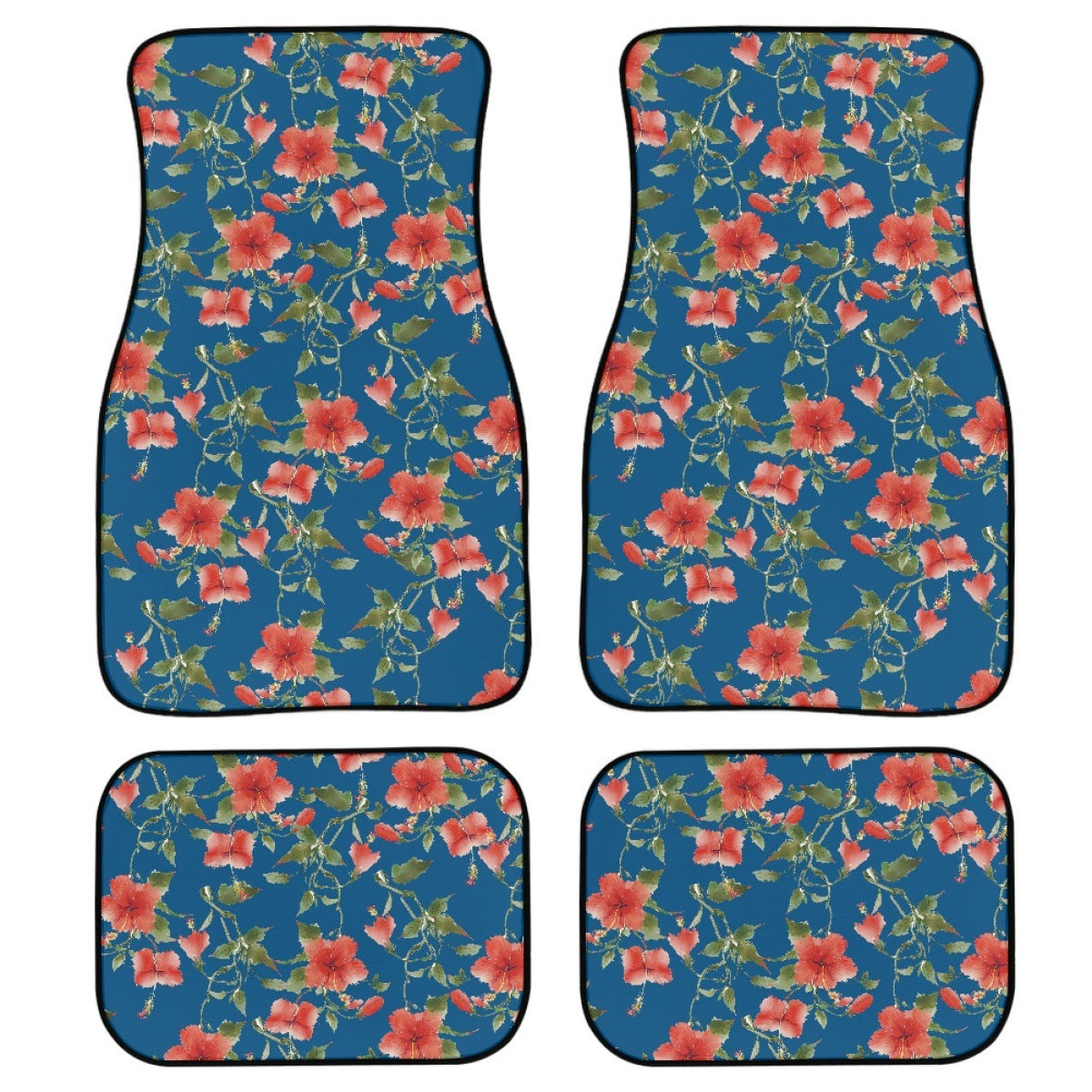 Printed Rubber Car Foot Mat Suit