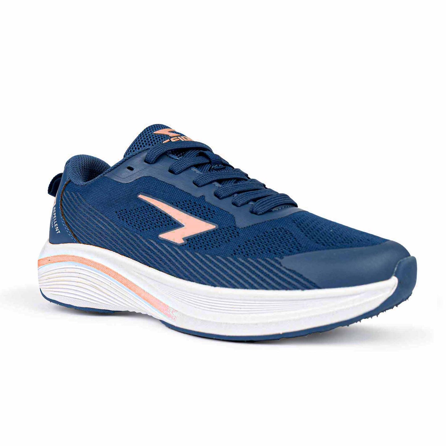 Inta Ladies Runners - Navy/Pink