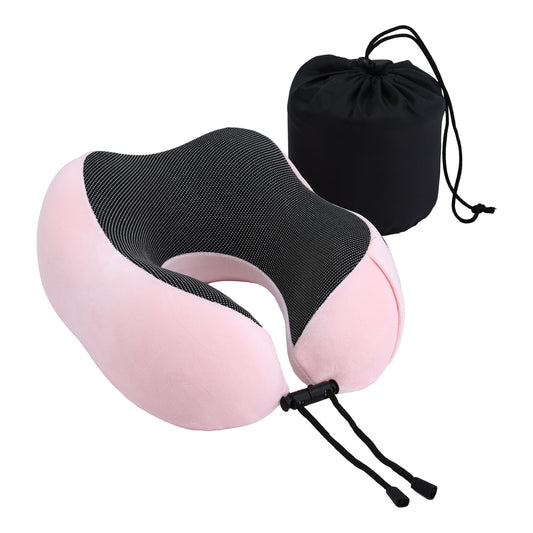 Wanderlite Travel Pillow for Airplanes Memory Foam Neck Pillows for Traveling, Soft & Washable Cover with Storage Bag, Portable Plane Accessories...