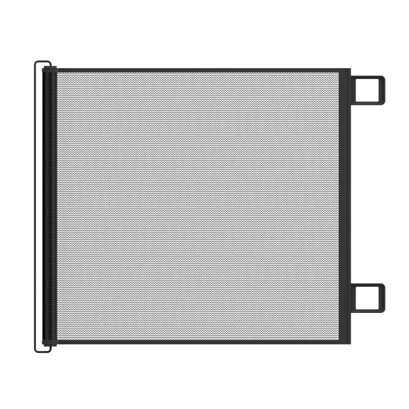 Expandable Pet Fence, made of PVC mesh material, easy to install, suitable for small dogs, cats, and various pets. No-drilling design effectively...