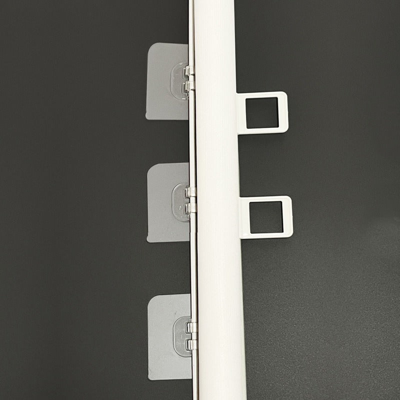 Expandable Pet Fence, made of PVC mesh material, easy to install, suitable for small dogs, cats, and various pets. No-drilling design effectively...