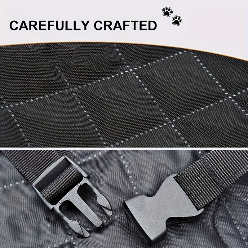 Dog Car Seat - Travel Carrier with Adjustable Straps for Small to Medium Dogs
