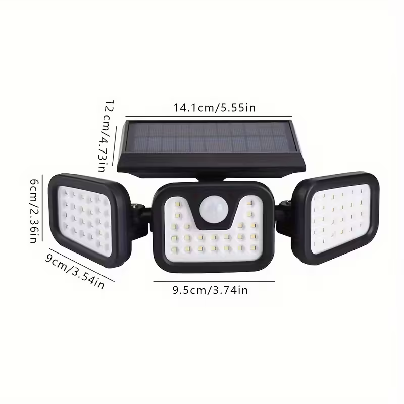 h motion sensors, 3-level brightness mode outdoor wall lights, suitable for front doors, courtyards, garages, and terraces