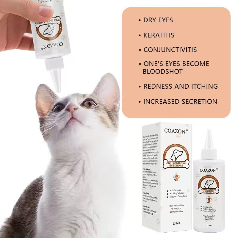 pet products Pet products COAZON, Eye Stain Remover for Dogs and Cats, Dry Eyes, Keratitis ,Conjunctivitis,One's Eyes Become Bloodshot,Redness And...