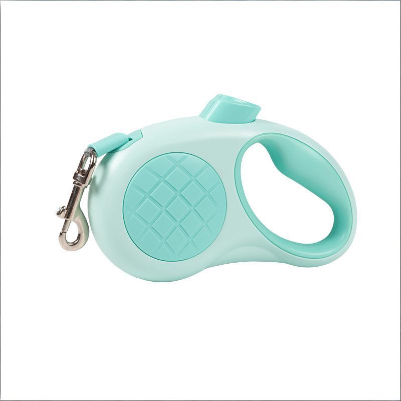 Retractable Dog Leash – 16.5 ft Automatic Walking Lead with One-Hand Brake Lock & Anti-Tangle Nylon Tape – Heavy-Duty 55 lb Capacity – Ideal for...
