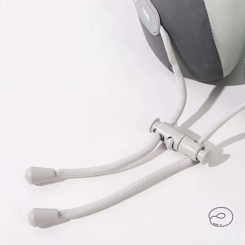 Memory Foam Travel Neck Pillow - Cooling Fabric for Airplanes & Long Flightsr