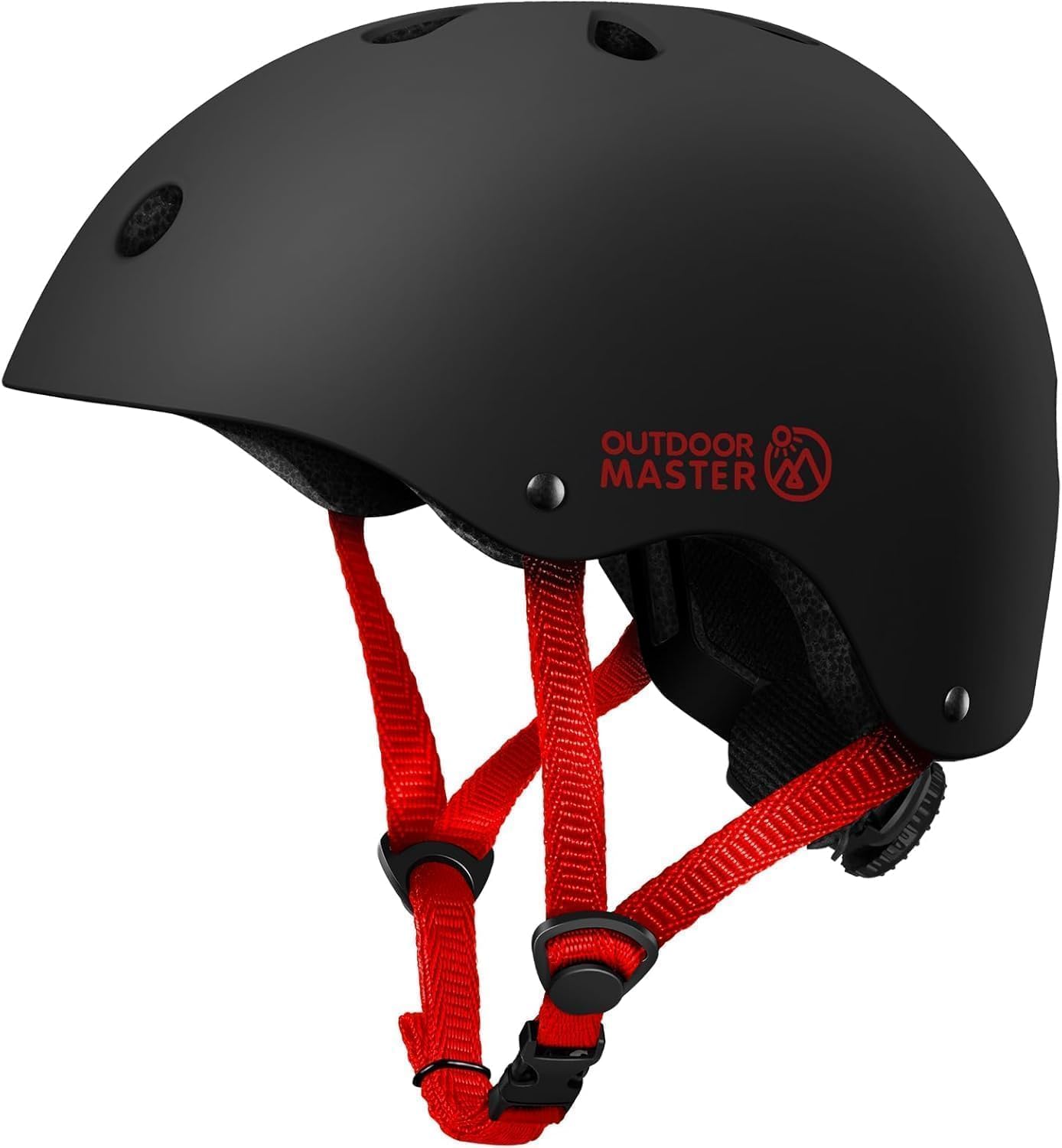OutdoorMaster Youth & Kids Bike Helmet - Adjustable Multi-Sports Skateboard Helmet with Removable Liners for Balance Bike, Toddler Scooter, One...
