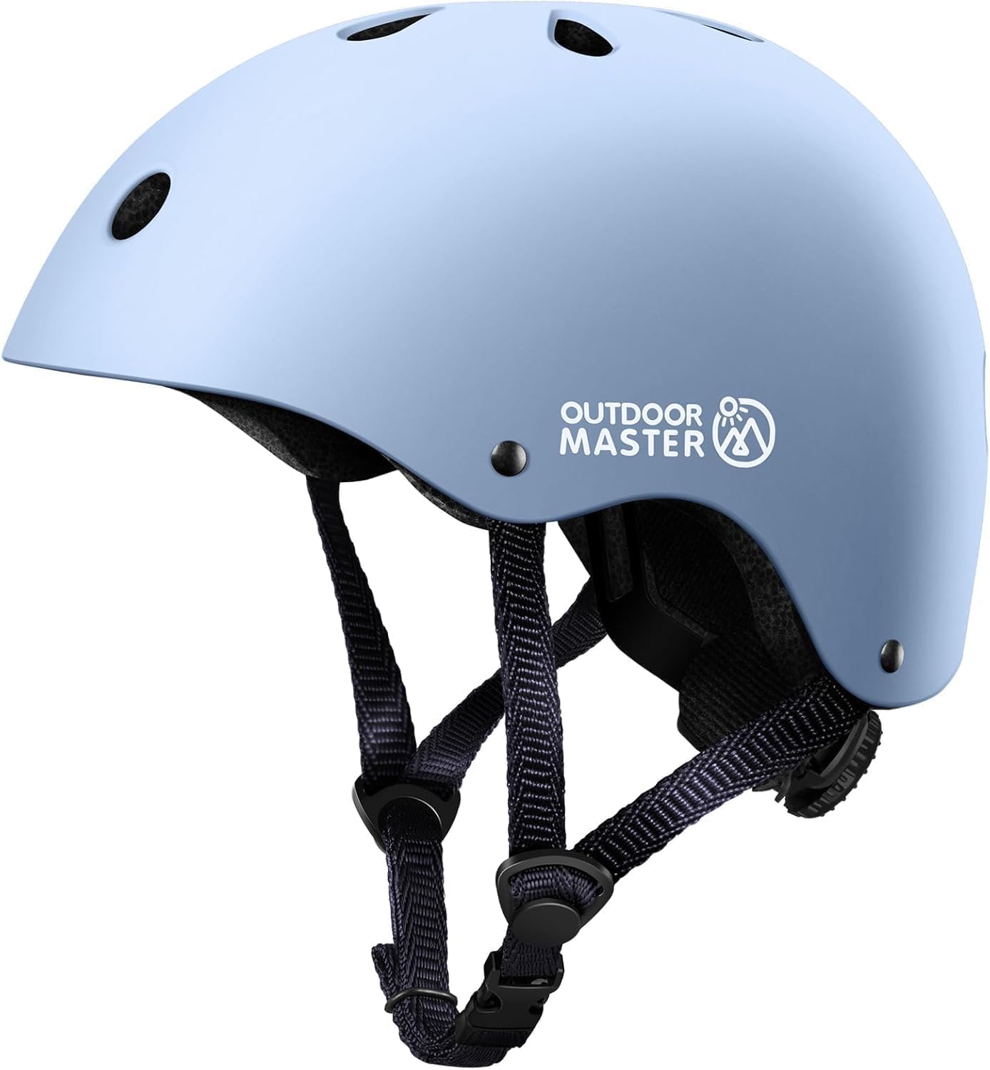 OutdoorMaster Youth & Kids Bike Helmet - Adjustable Multi-Sports Skateboard Helmet with Removable Liners for Balance Bike, Toddler Scooter, One...