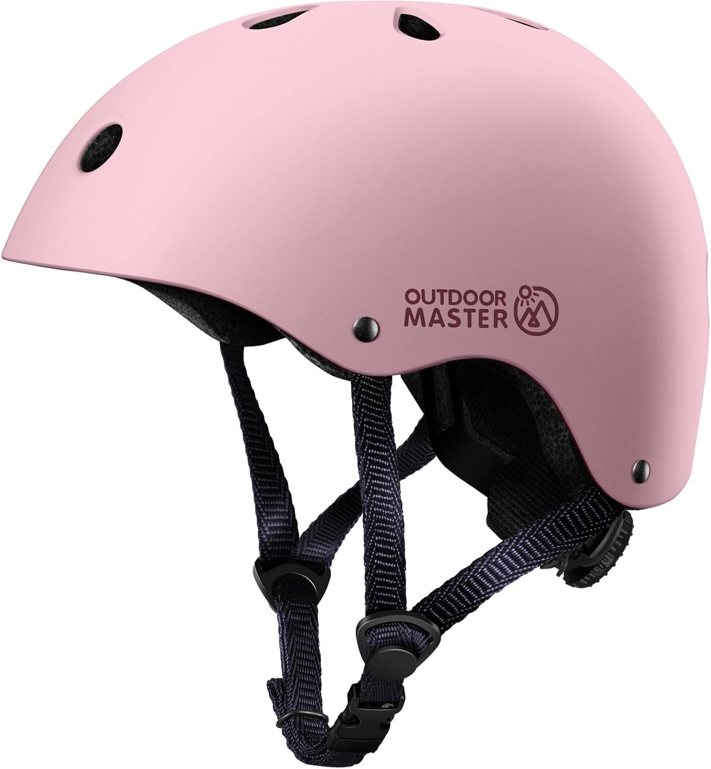 OutdoorMaster Youth & Kids Bike Helmet - Adjustable Multi-Sports Skateboard Helmet with Removable Liners for Balance Bike, Toddler Scooter, One...