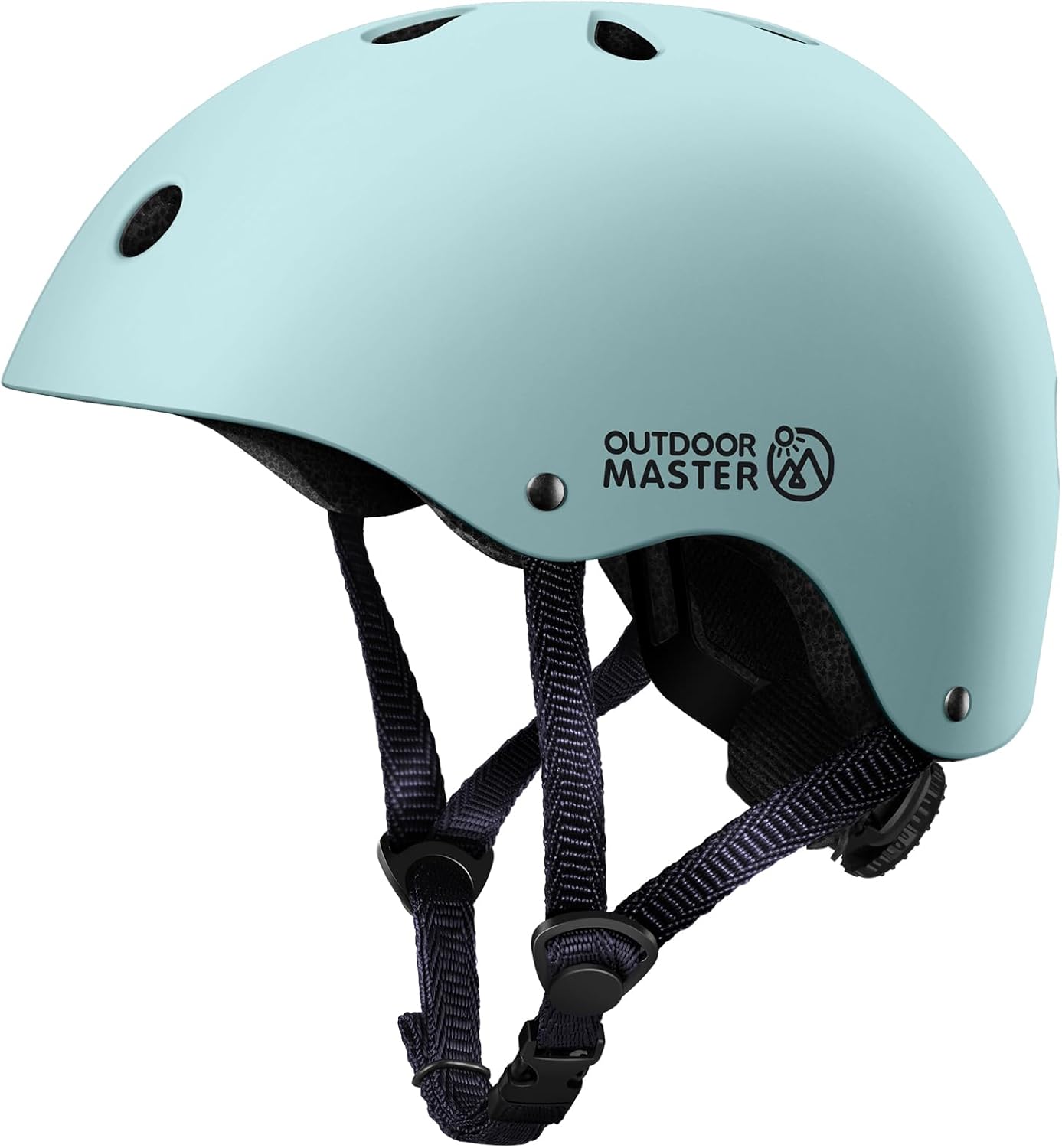 OutdoorMaster Youth & Kids Bike Helmet - Adjustable Multi-Sports Skateboard Helmet with Removable Liners for Balance Bike, Toddler Scooter, One...