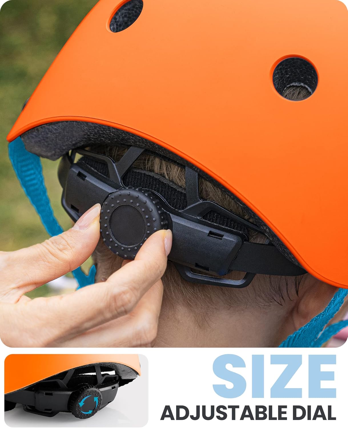 OutdoorMaster Youth & Kids Bike Helmet - Adjustable Multi-Sports Skateboard Helmet with Removable Liners for Balance Bike, Toddler Scooter, One...