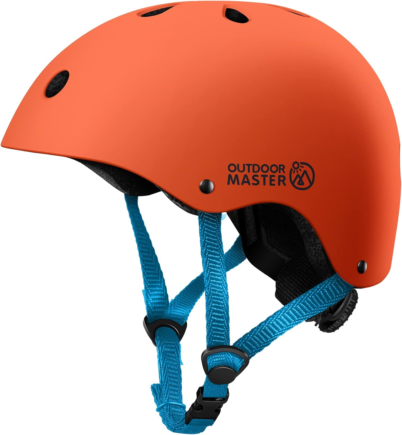OutdoorMaster Youth & Kids Bike Helmet - Adjustable Multi-Sports Skateboard Helmet with Removable Liners for Balance Bike, Toddler Scooter, One...
