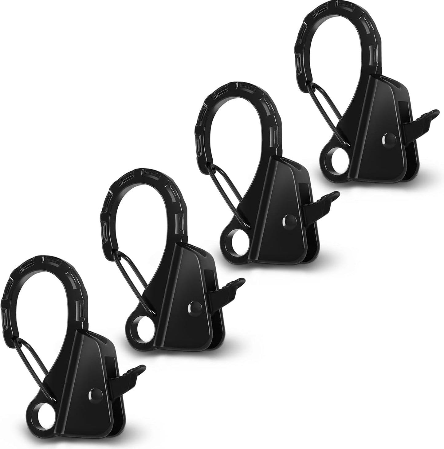 Stainless Steel Boat Fender Clips Boat Fender Quick Release Clip Boat Bumper for Docking, Adjustable Boat Rail Fender Clips for Boats, Boat Bumper...