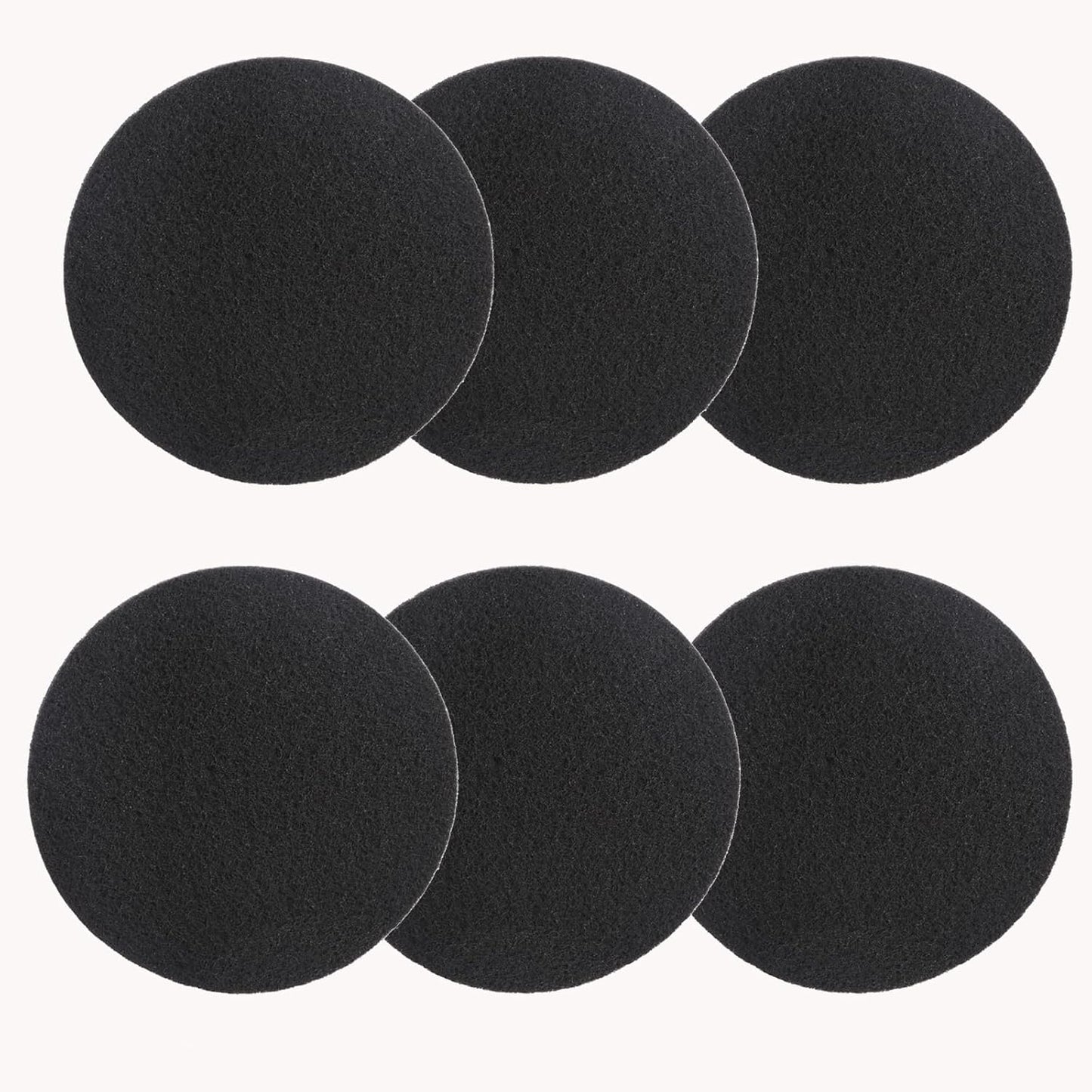 Charcoal Filters for Kitchen Compost Bin, 6 Pack Filters for Compost Pails Countertop Bin Replacement, Activated Charcoal Home Bucket Refill Sets,...