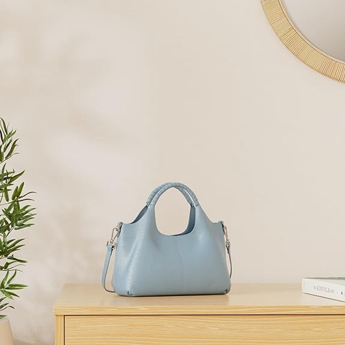 Women's Shoulder Bag - Vintage Handbag - Vintage Handbag with Multiple Compartments - Everyday | Travel Bag - Versatile - Large Capacity - Commuter...