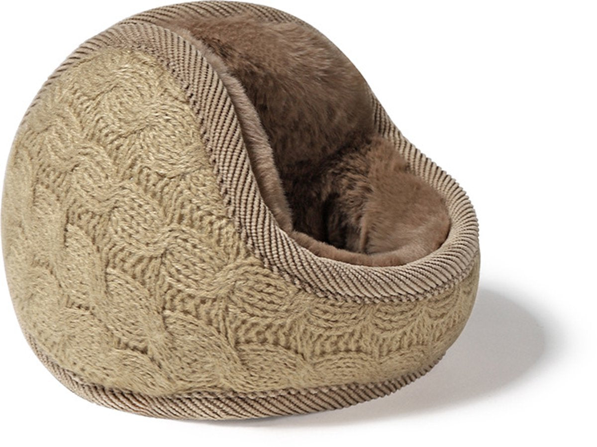 Earmuffs - Fleece Earmuffs - Knitted Earmuffs - Earmuffs for Adults - Warm Earmuffs - Warm Winter Earmuffs - Foldable - Unisex, Suitable for...