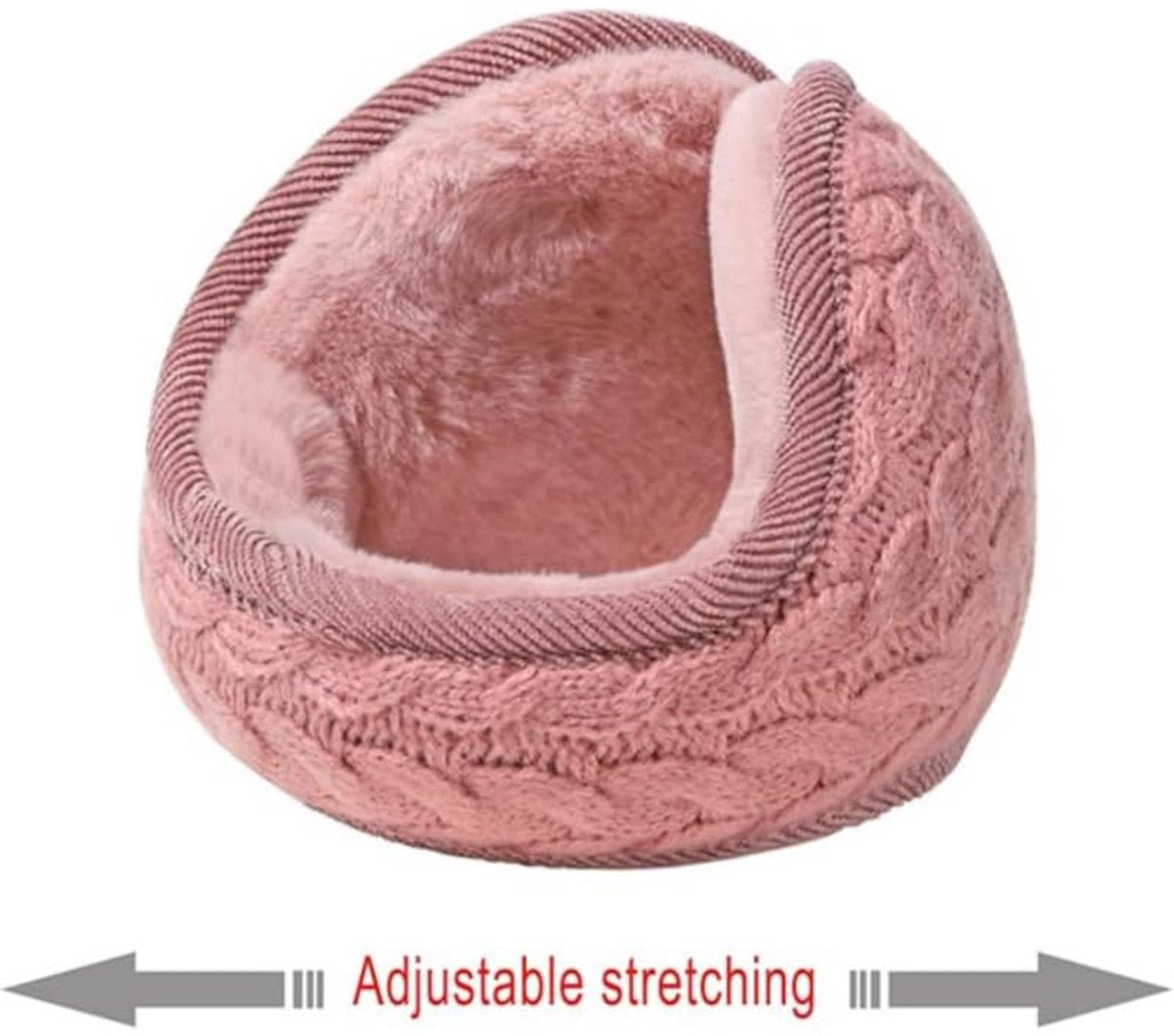 Earmuffs - Fleece Earmuffs - Knitted Earmuffs - Earmuffs for Adults - Warm Earmuffs - Warm Winter Earmuffs - Foldable - Unisex, Suitable for...