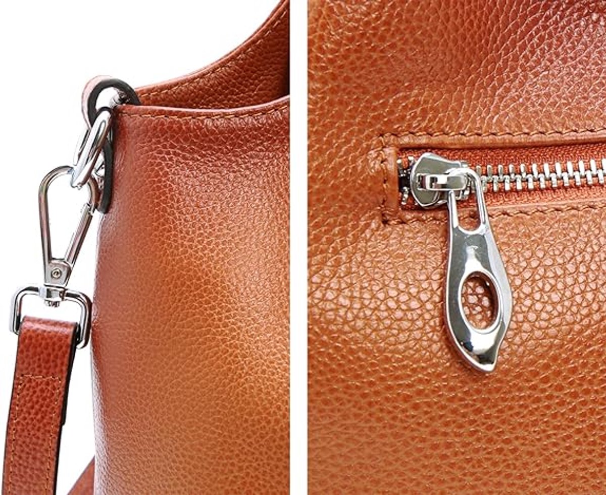 Women's Shoulder Bag - Vintage Handbag - Vintage Handbag with Multiple Compartments - Everyday | Travel Bag - Versatile - Large Capacity - Commuter...