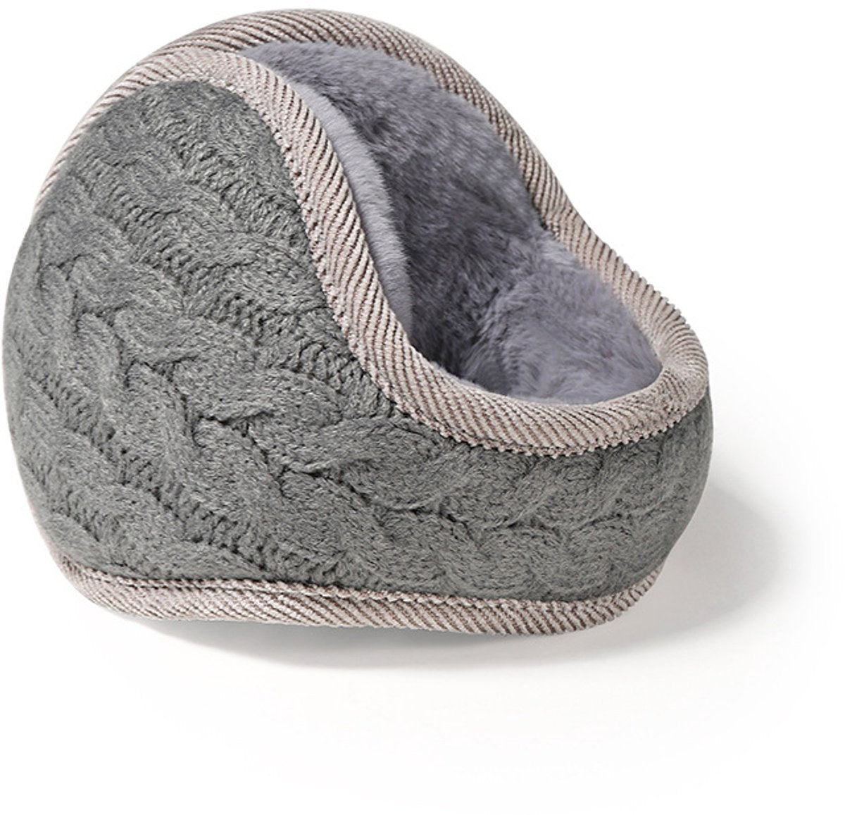 Earmuffs - Fleece Earmuffs - Knitted Earmuffs - Earmuffs for Adults - Warm Earmuffs - Warm Winter Earmuffs - Foldable - Unisex, Suitable for...