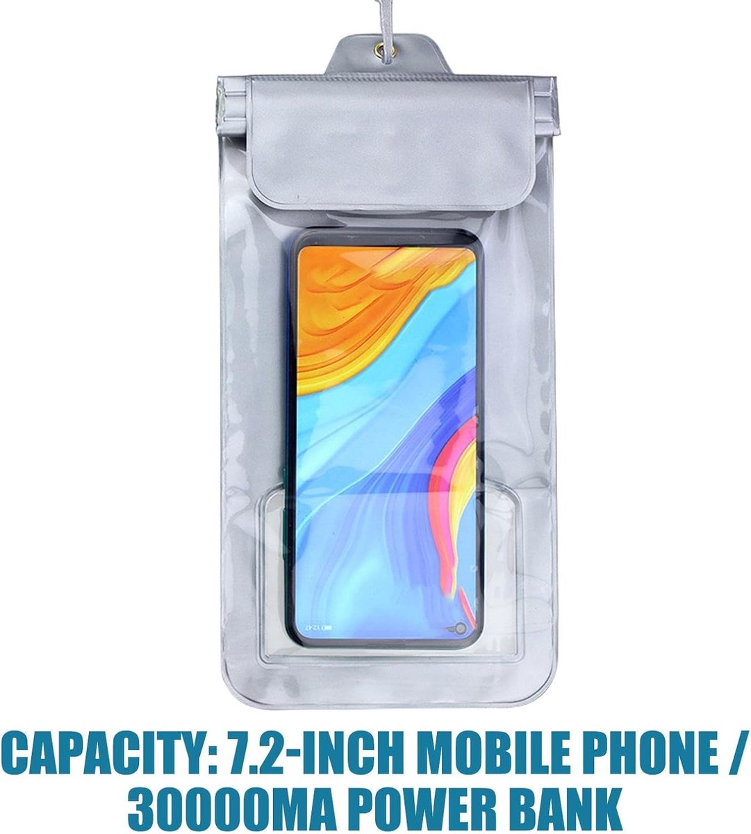 Phone Cases - Waterproof Phone Cases - Portable Phone Cases with Lanyard - Protective Phone Stand Cases - With Hole Design - Easy to Use - Suitable...