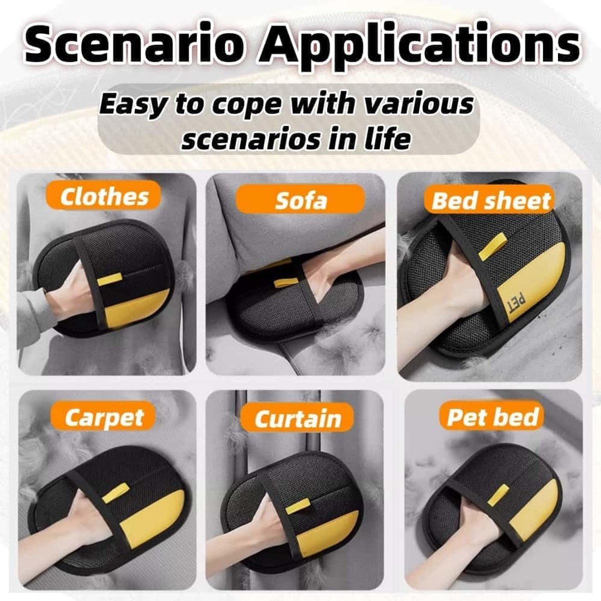 Magic Brush Pet Hair - Magic Brush Pet Hair - (1 pc)