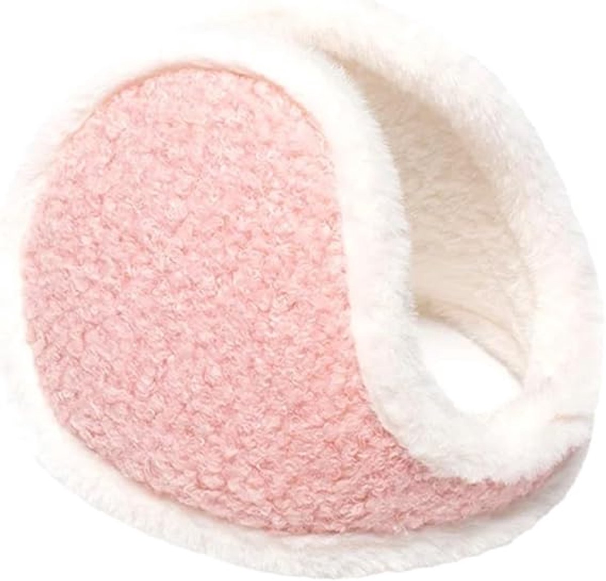 Earmuffs - Windproof and warm earmuffs - Extra thick earmuffs - Winter outdoor essentials (Pink)