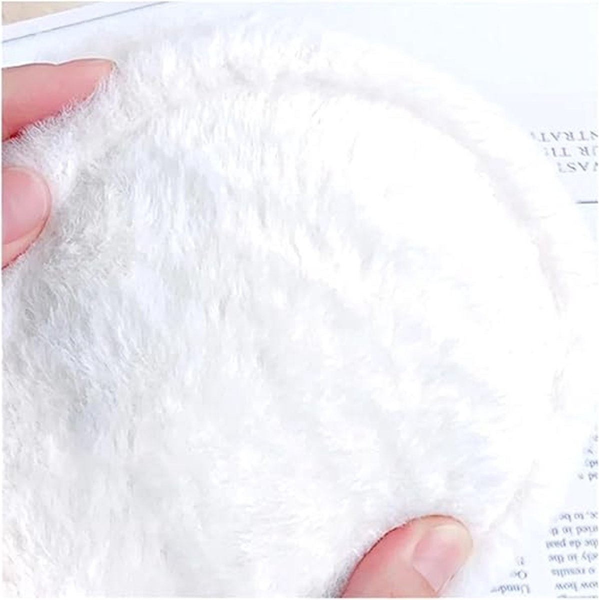 Earmuffs - Windproof and warm earmuffs - Extra thick earmuffs - Winter outdoor essentials (Pink)