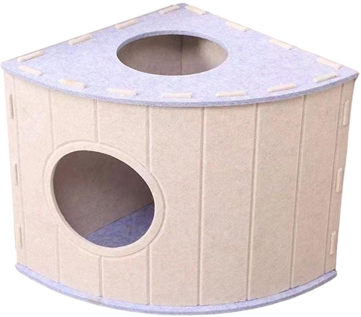 Cat House - Cat Basket - Cat Den - Felt-Shaped Cat Bed - Suitable for All Seasons - Warm | Scratch-Resistant - Pet Bed | Deep Sleeping Bed - Light...
