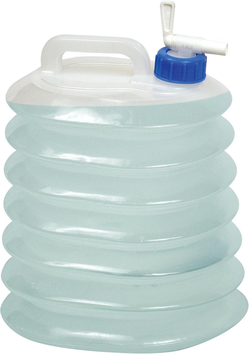 Camping Water Bag - Collapsible Water Bottle - Portable Water Bucket - 10 Liter Capacity - With Tap - Lightweight and Durable - Suitable for...