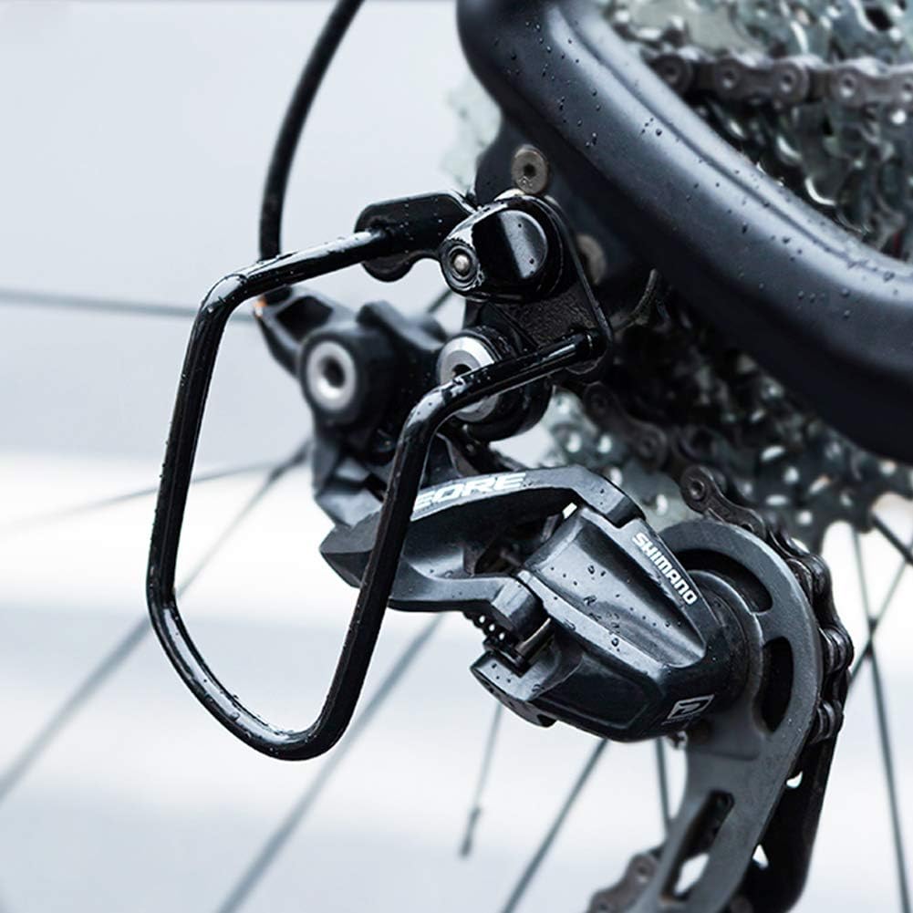 Universal Bike Bicycle Rear Derailleur Guard Rack Protector, Gear Shifter Chain Guard, Dial Protector-Style A