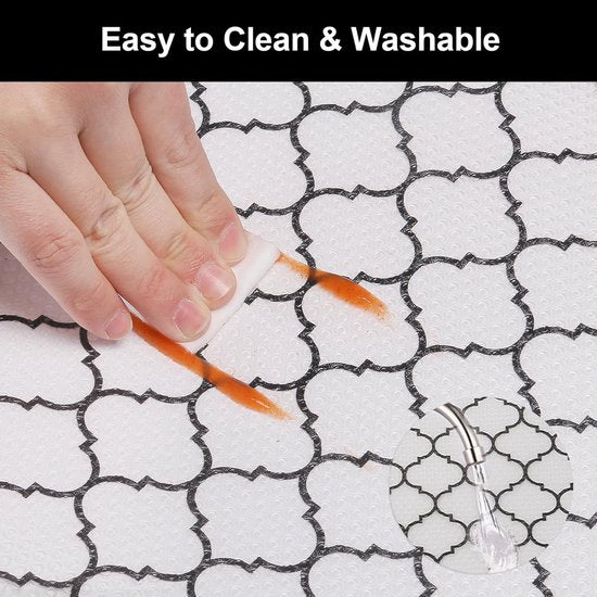 Drawer Mat - Kitchen Drawer Mat - Kitchen Cabinet Shelf Protector - Non-Adhesive, Waterproof EVA Drawer Mat, Easy to Cut to Size for Refrigerator,...