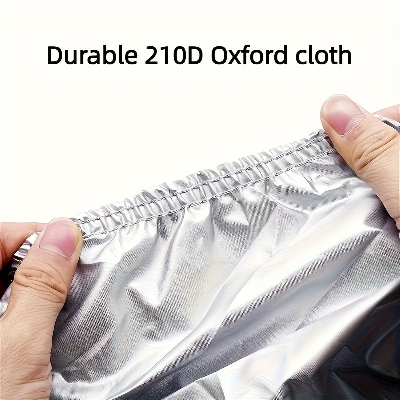 Trailerable Boat Cover – Heavy Duty Waterproof Tarp with Storage Bag, Designed for V-Hull, Fish & Ski, Runabout, Bass & Fishing Boats,17-19FTSilver