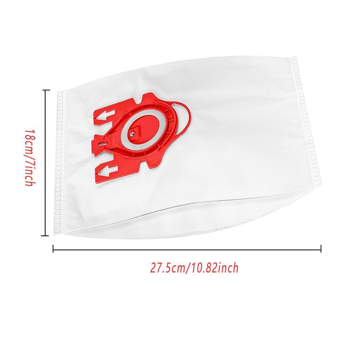 12x Vacuum Cleaner Bags for Miele 3D GN Complete C2 C3 S2 S5 S8 S5211 Models - Blue
