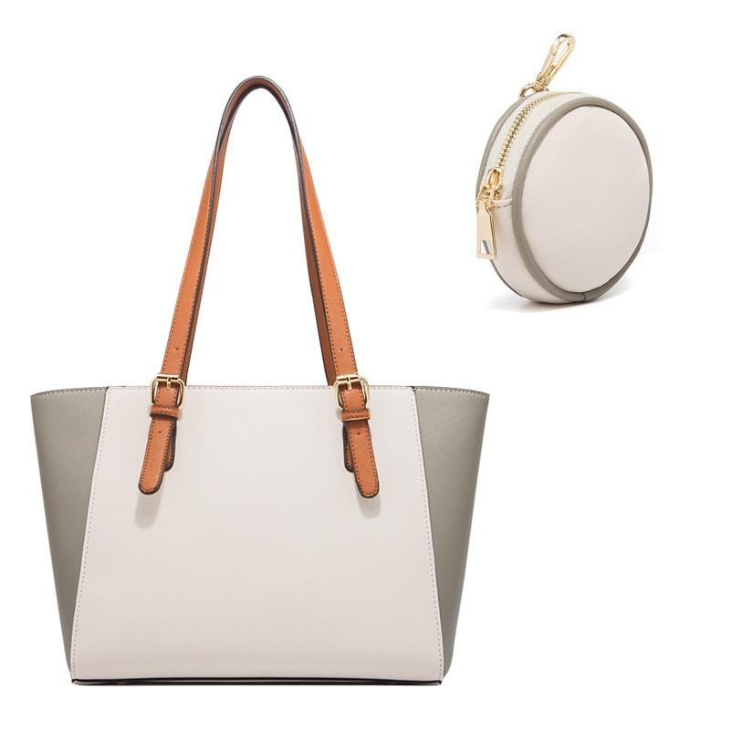 Large Capacity 3-in-1 Fashion Handbag for Women - White