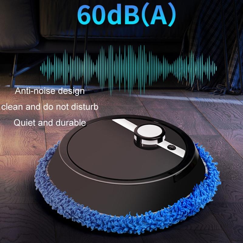 Smart All-in-one Robotic Sweeper and Mop - White