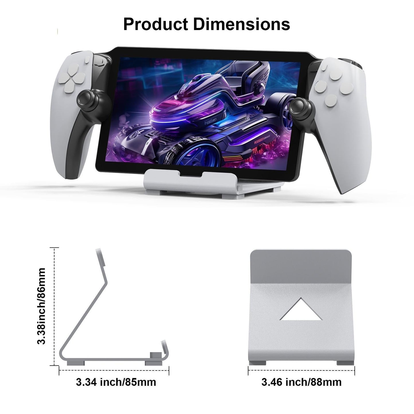 Universal Gaming Desktop Stand - Multi Device - White