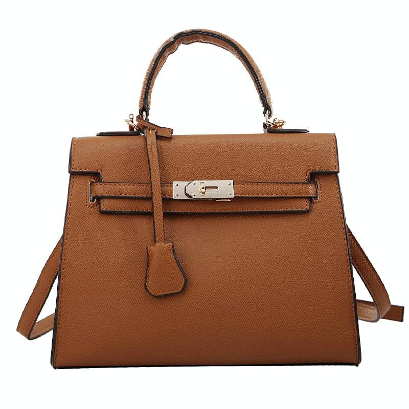 Stylish Winter Crossbody Bag for Women - Single Shoulder Kelly Design - Black