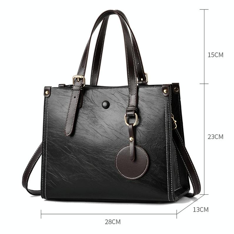 Vintage Multifunctional Handbag for Women - Green