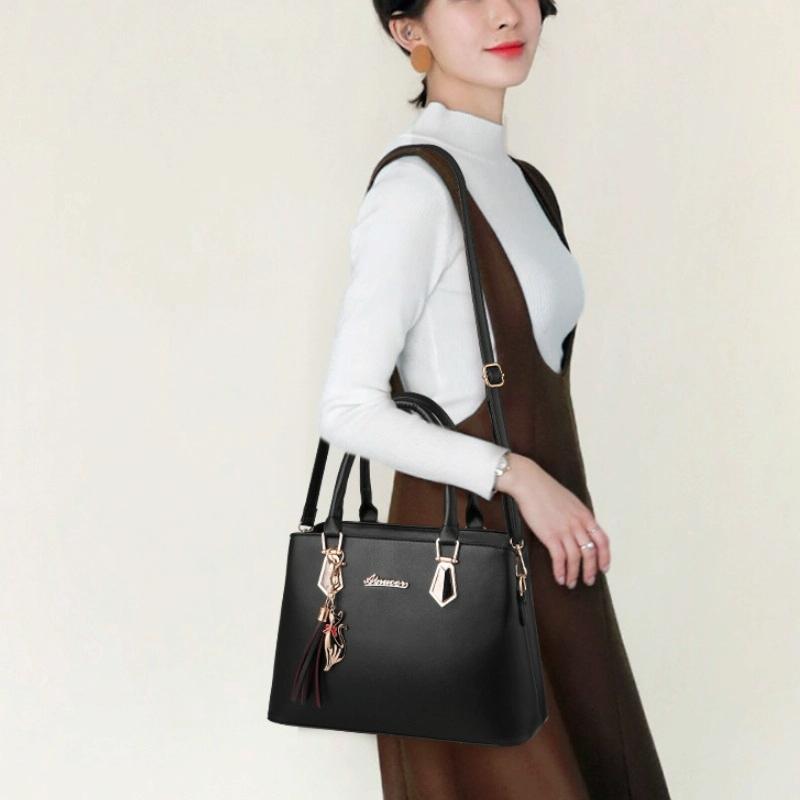 Women 2-in-1 Casual Messenger Bag - Large Capacity - Khaki