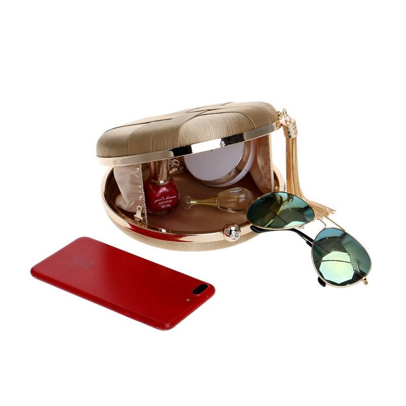 Silk Handbag for Fashion Banquets and Parties - Green