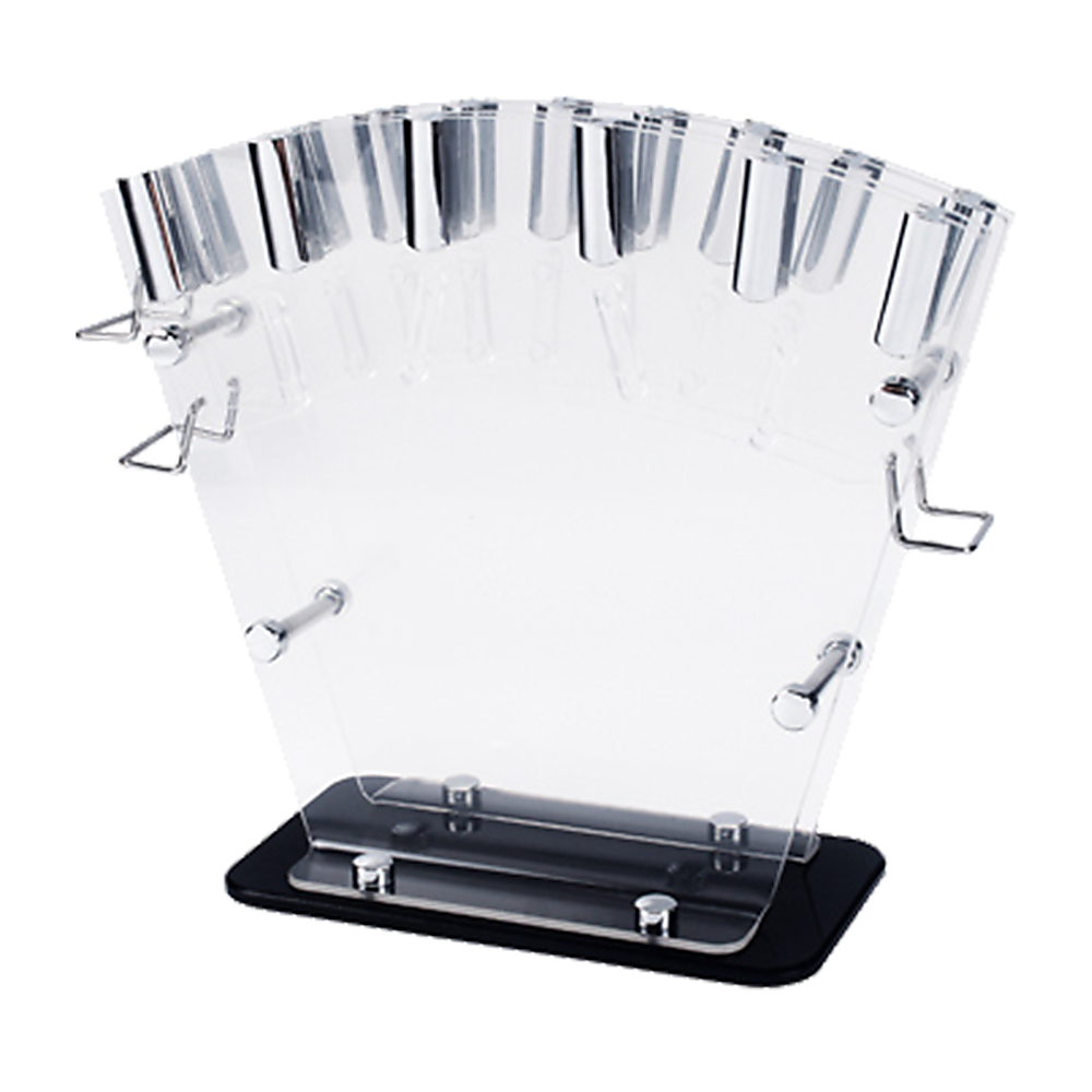 Kitchen 17 Piece Knife Set with Block and Sharpener Chef Knives