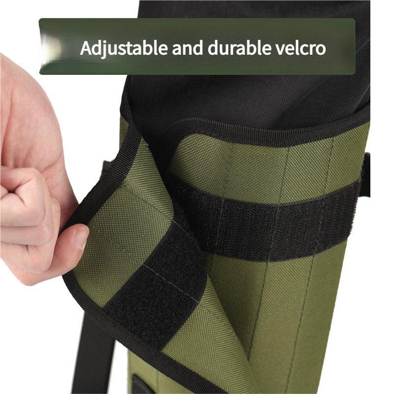 Outdoor Anti-Snake Bite Leg Guards - Hiking Camping Knee Protectors, Snow Shoe Covers, Leg Sleeves, Green