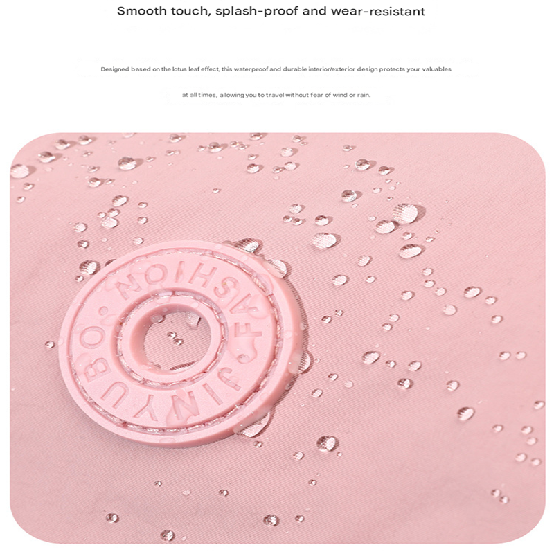 Pink Stylish & Lightweight Nylon Crossbody Bag for Women - Large Capacity Shoulder Hobo Bag with Water-Resistant Finish, Perfect for Travel & Daily...